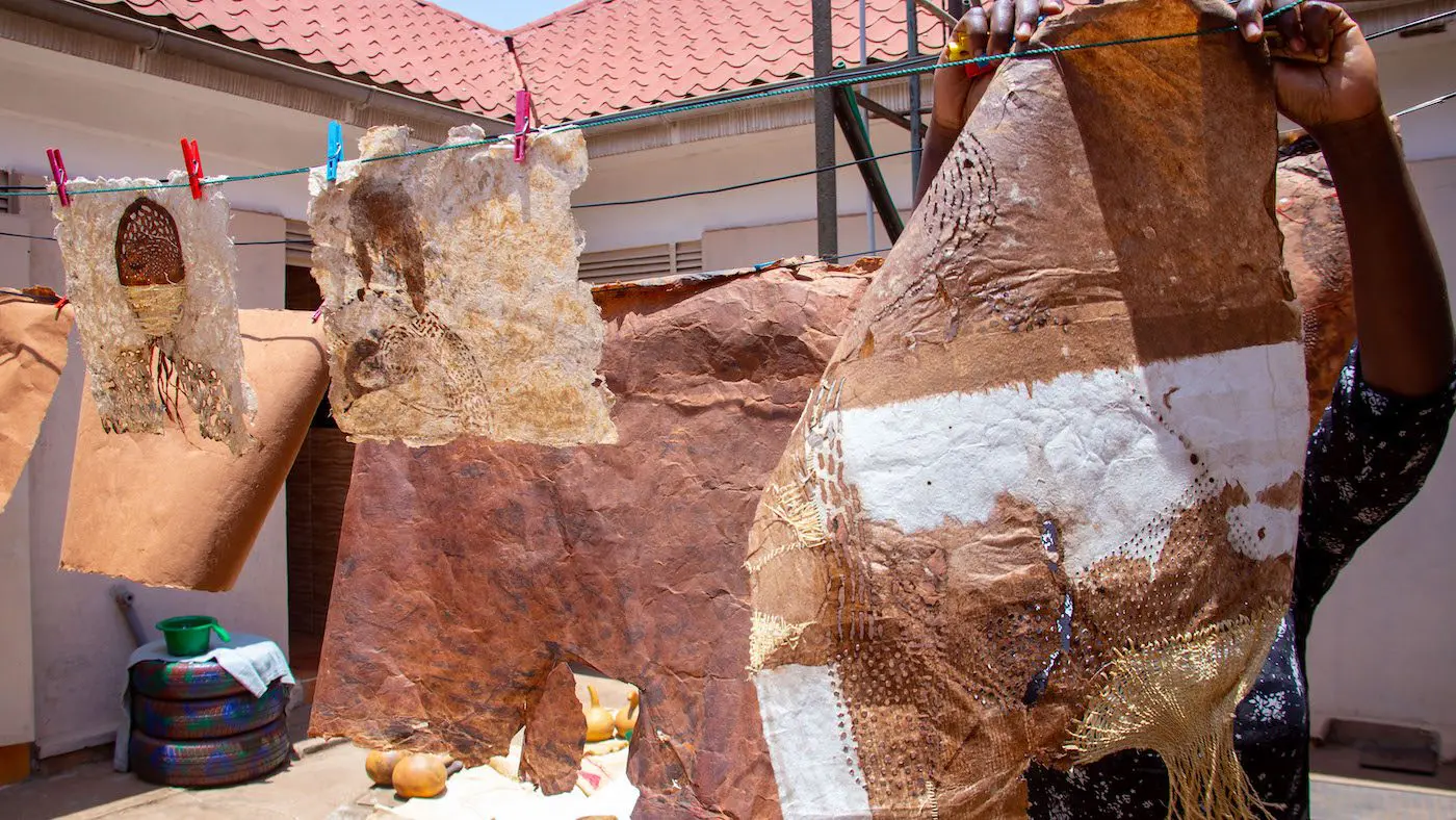 Nakitende Sheila Is Giving Barkcloth New Meaning